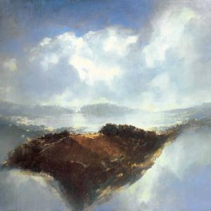 Lausanne au loin - 2007 - 50x60 cm